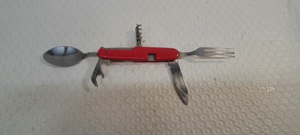 REMI LING MESS KIT MULTITOOL SPOON, KNIFE FORK BOTTLE OPENER