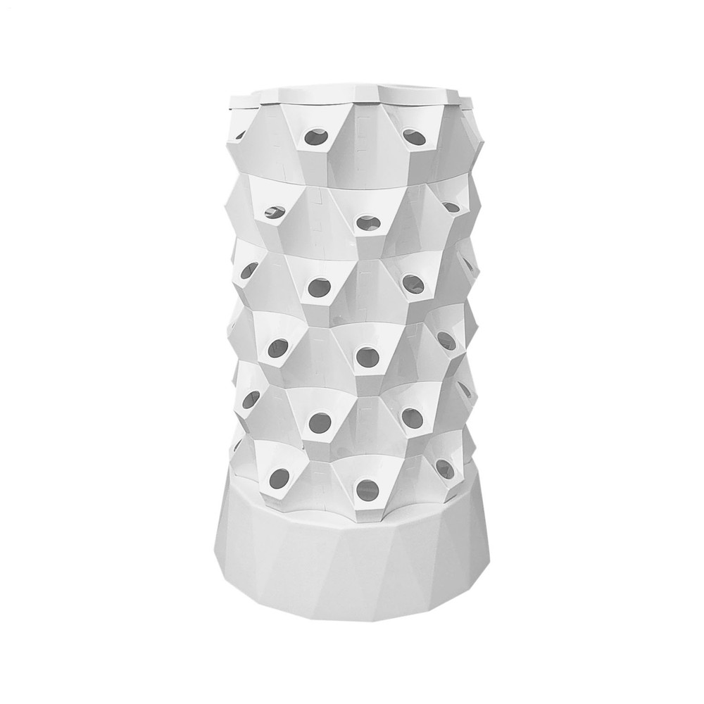 NEW 48 Pot Vertical Hydroponics Tower Systems Set Hydroponic Growing Kit Garden