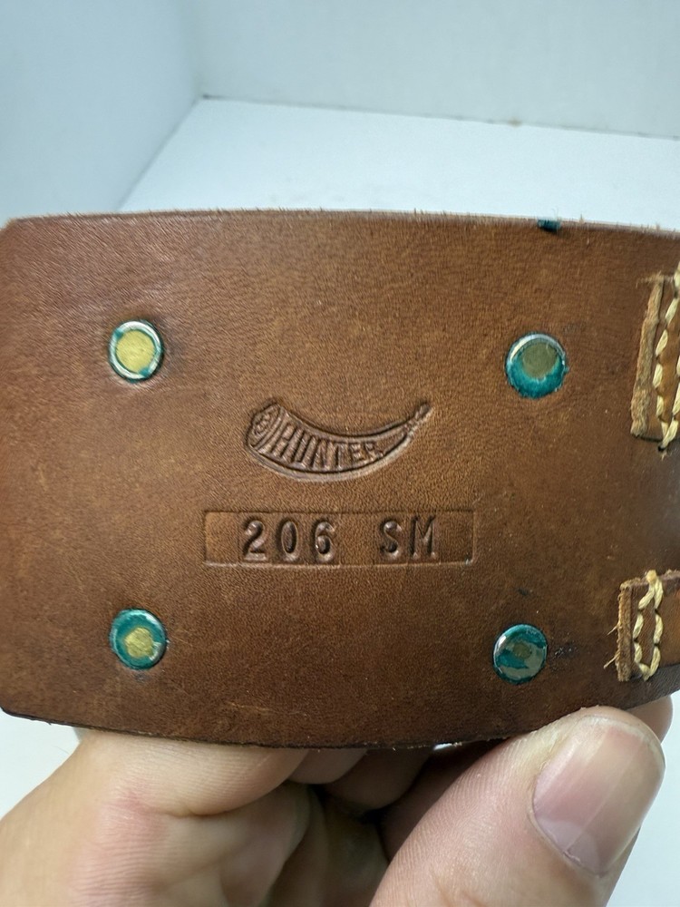 Vintage Hunter 206 Brown Leather Ammo Belt (A19)