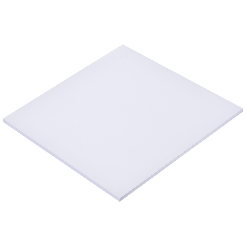 White ABS Plastic Sheet 10x10x0.24" for Building Model, Panel
