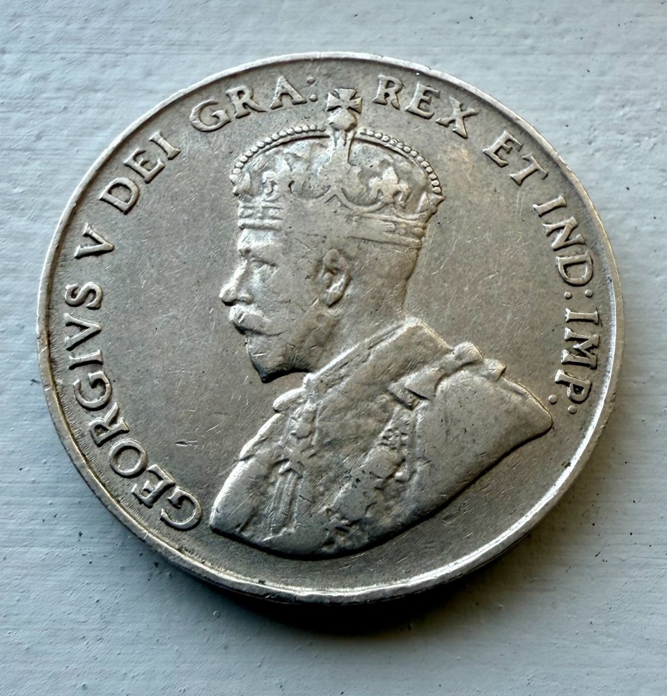 1922 Canada 🇨🇦 5 Cent ~ (VF) Condition