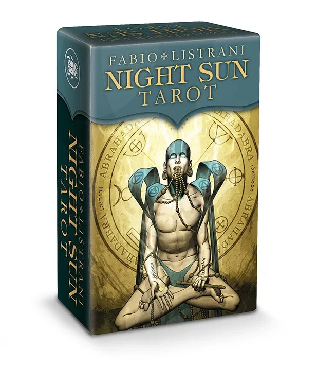 MINI Night Sun Tarot Card Deck, by Fabio Listrani!