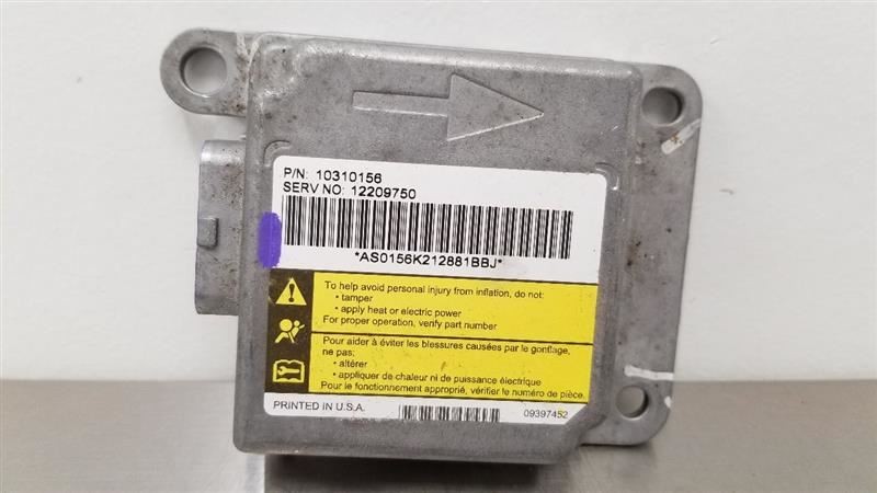 02 CHEVY CAMARO SRS RESTRAINT MODULE 12209750