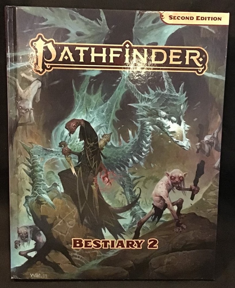 Pathfinder ~ Bestiary 2 ~ Second Edition ~ Hardcover ~ OEJ