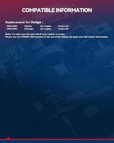 741-649 Power Window Regulator with Motor Front Left Driver Side Replacement