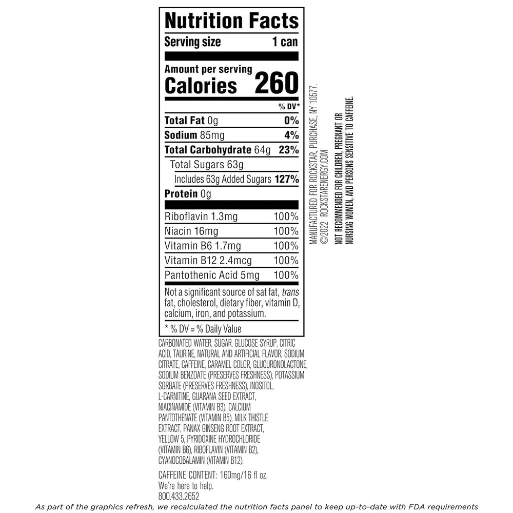 Rockstar Energy 16oz 12pk