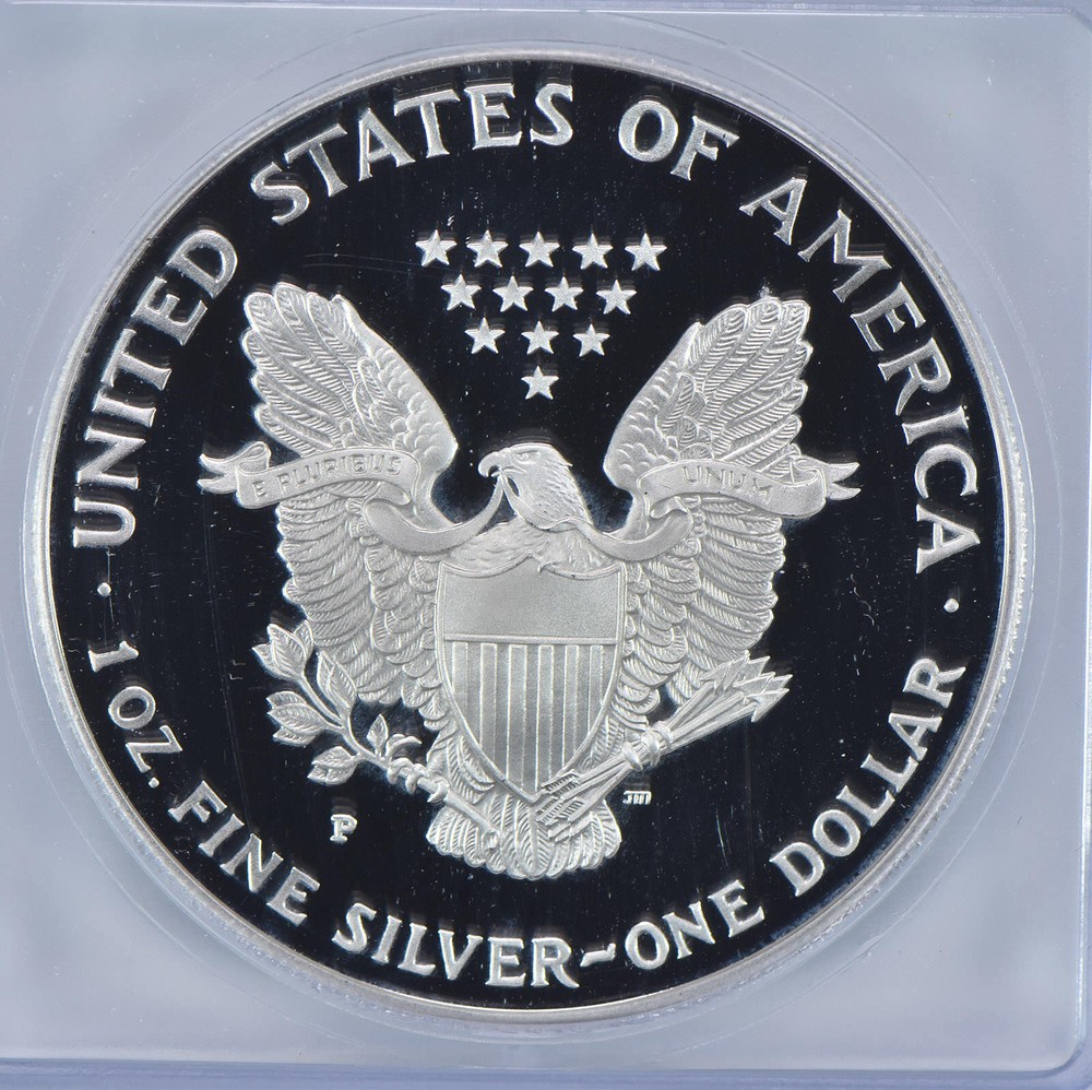 1995-P American Silver Eagle PR70 DCAM ICG