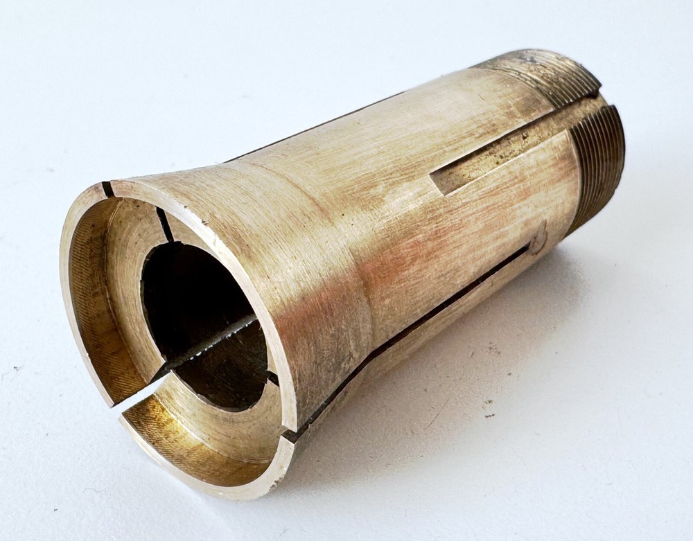 MSC Brass Emergency 5C Round Collet Internal/External Threads 1.316 Counter Bore