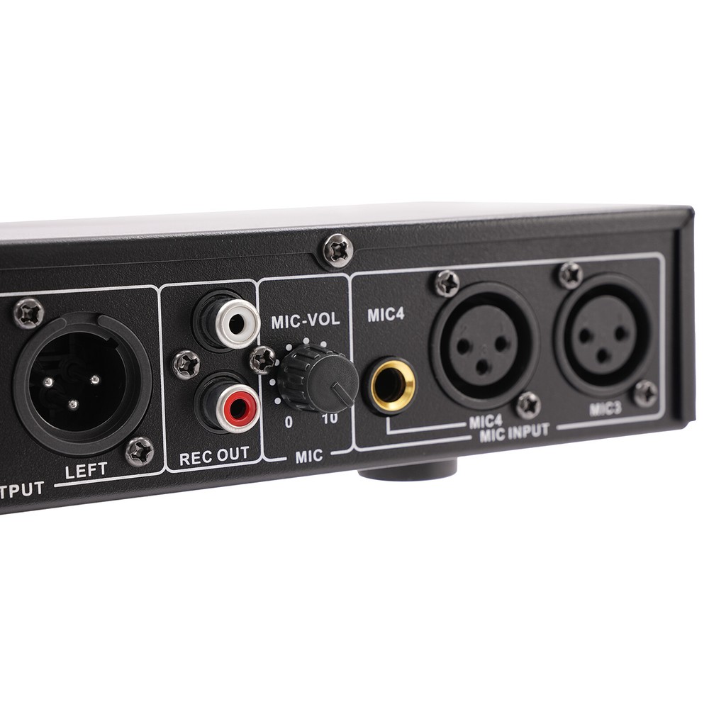USB Audio Processor Mixer Professional Anti-howling Audio Processor w/ Bluetooth