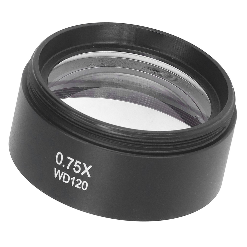 Microscope Lens 0.75X 120mm Barlow Eyepiece M48 Interface Accessory For New