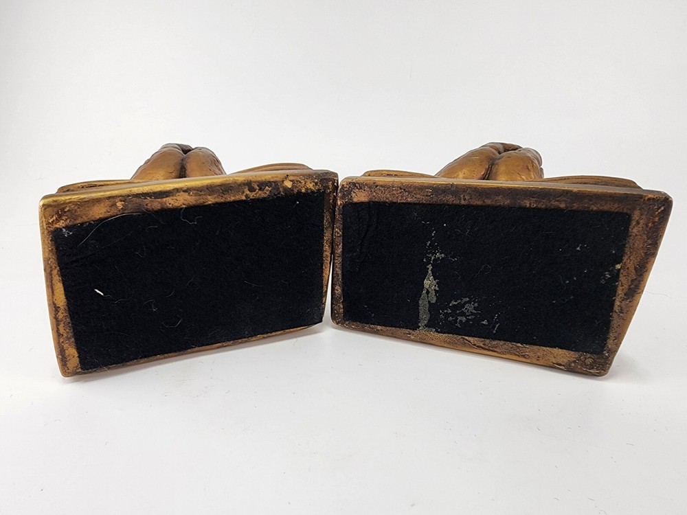 Praying Hands Bookends Matching Set • Christian Decor