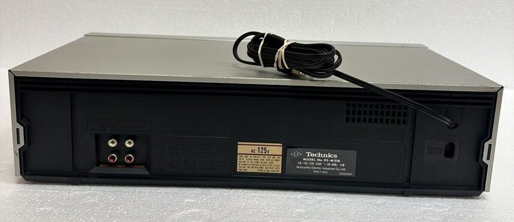 Technics RS-M216 Cassette Tape Deck Tested & Working!
