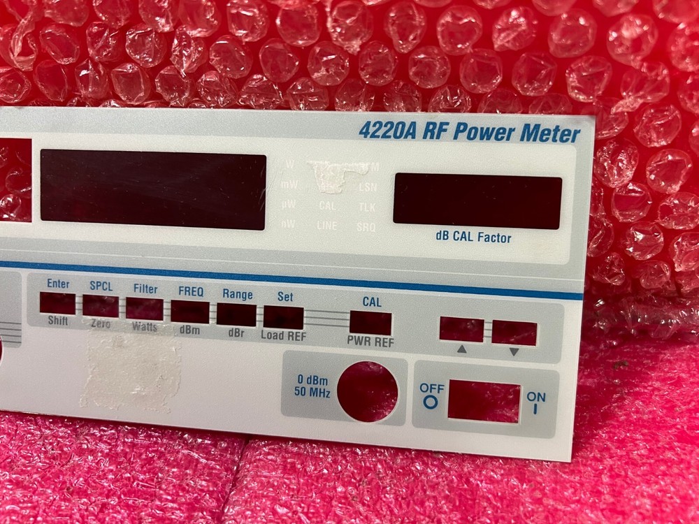 Boonton Electronics 4220A RF Power Meter ''Panel only''