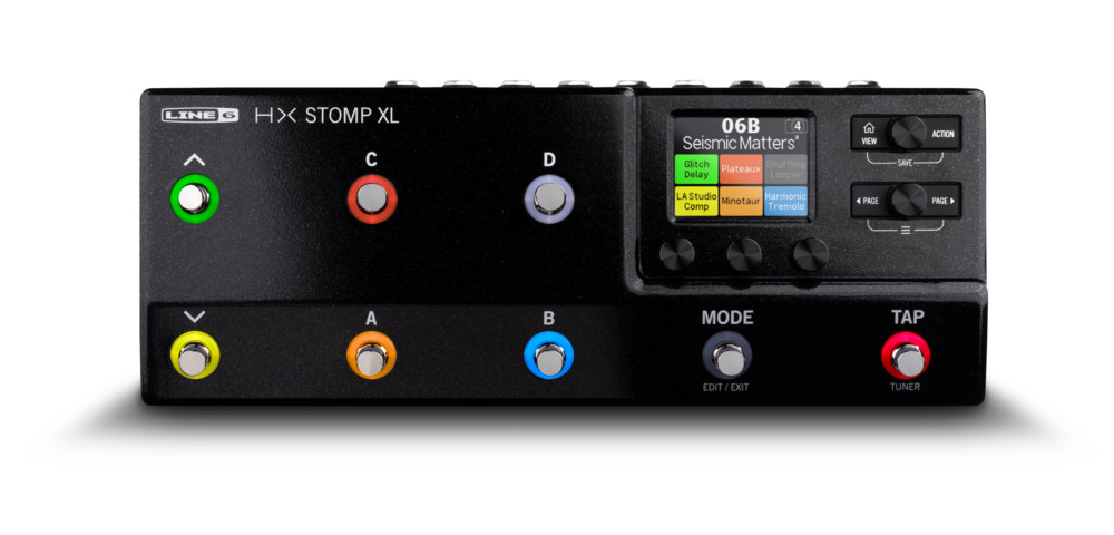 Open Box Line 6 HX Stomp XL Amp & Effects Processor Guitar Multi Effects Pedal