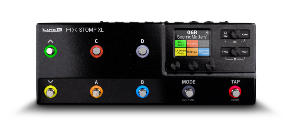 Open Box Line 6 HX Stomp XL Amp & Effects Processor Guitar Multi Effects Pedal