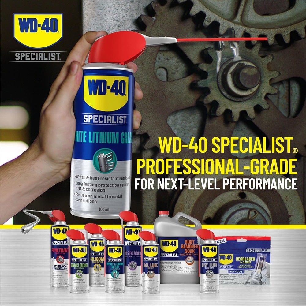 Specialist White Lithium Grease Spray 10Oz