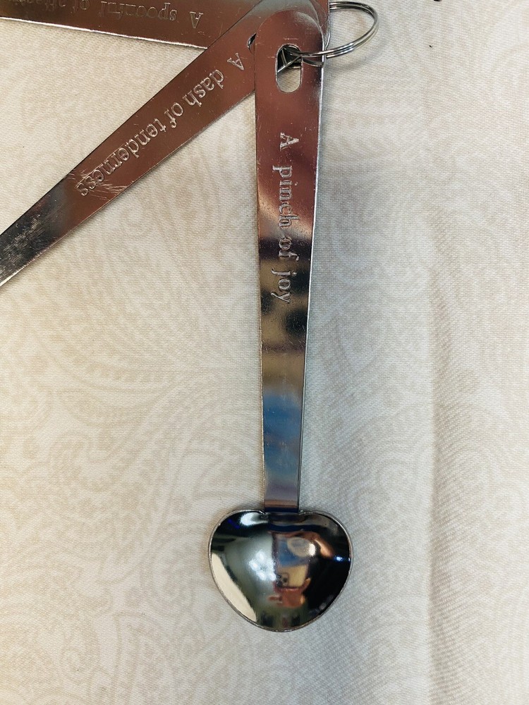 Heart Shape Measuring Spoons.