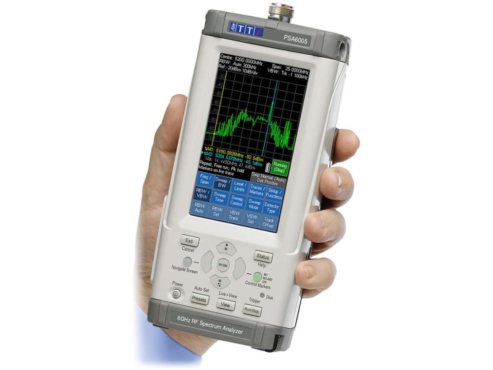 TTi PSA6005 - 6.0GHz Handheld RF Spectrum Analyzer