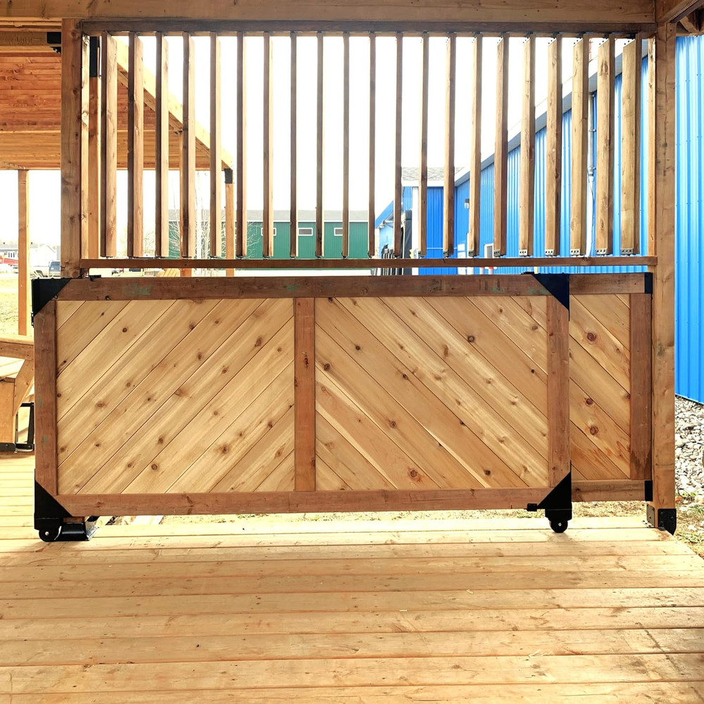 11052 11070 Sliding Gate Kit, Black