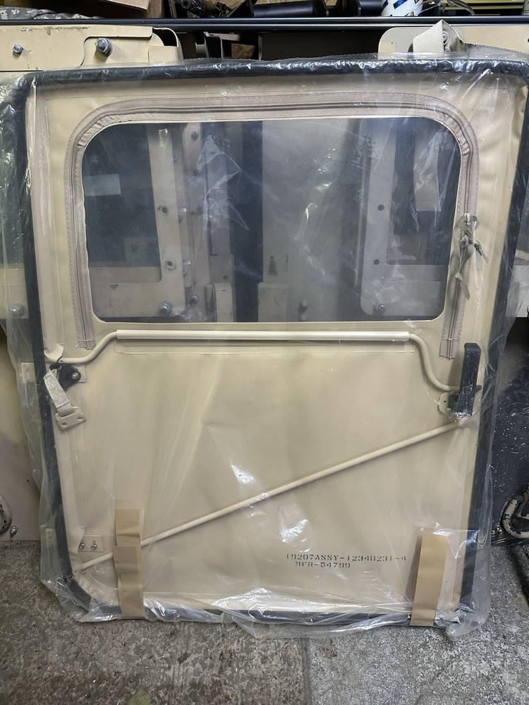 Hmmwv Nos Tan Soft Door Passenger Front