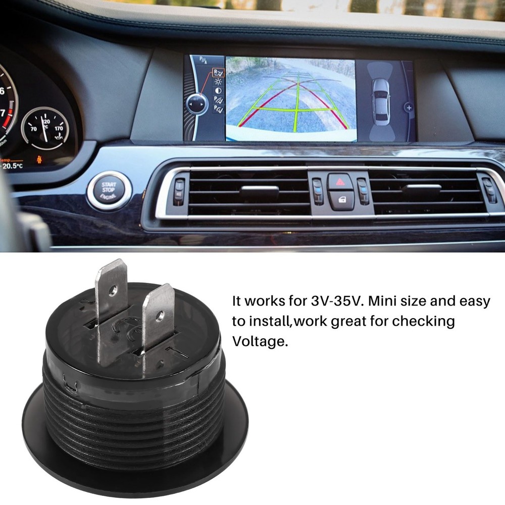 Battery Capacitance Display Voltmeter LED Digital Voltage Meter with -O3158