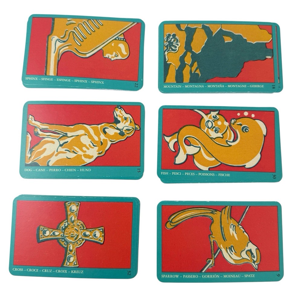 Fatima Oracle Cards 32 Card Deck With Instruction Book 2004 OOP RARE DECK