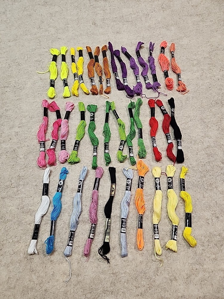 Loops And Threads Embroidery Floss 36 Count Multiple Color