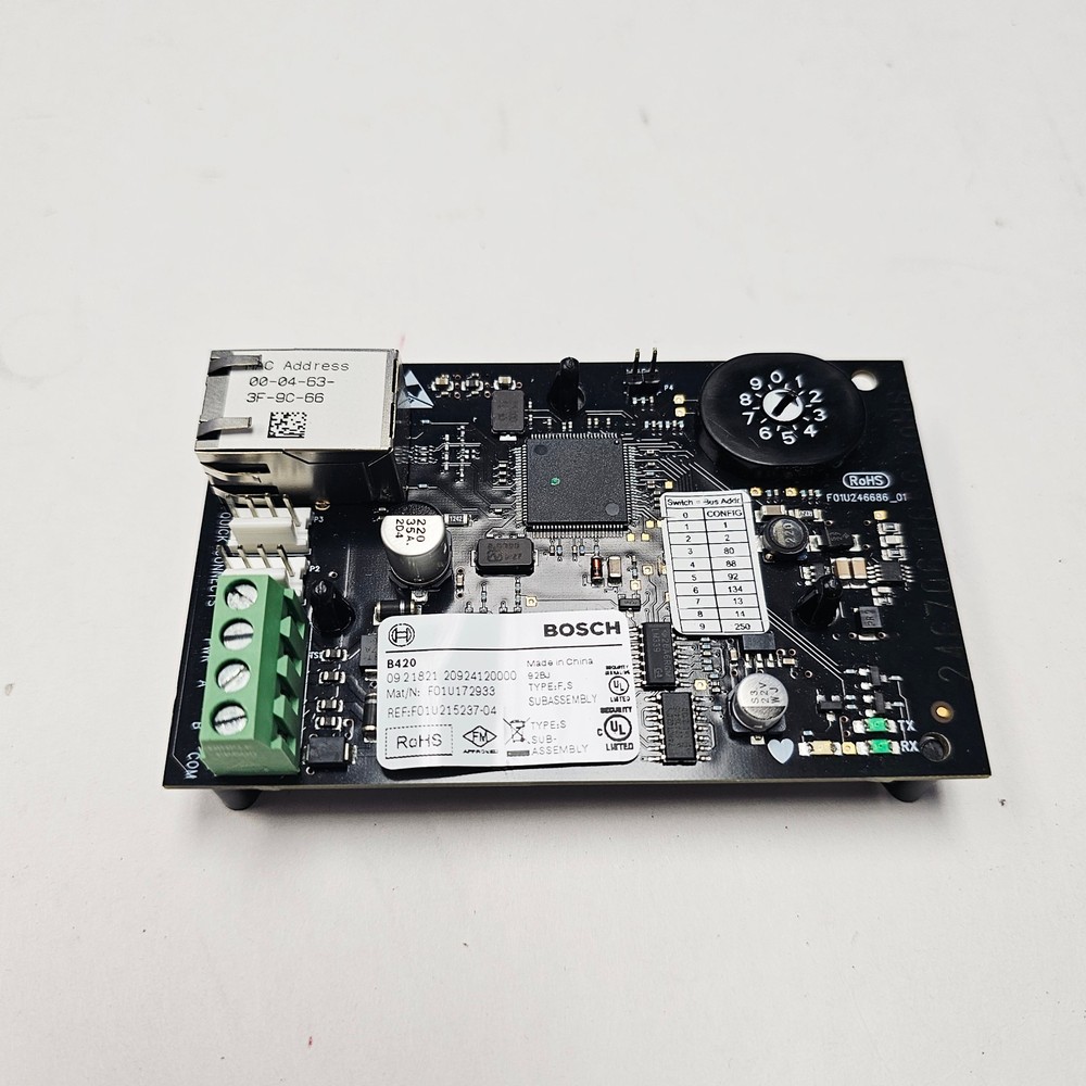 Bosch B420 Ethernet Communication Module USED Old Stock