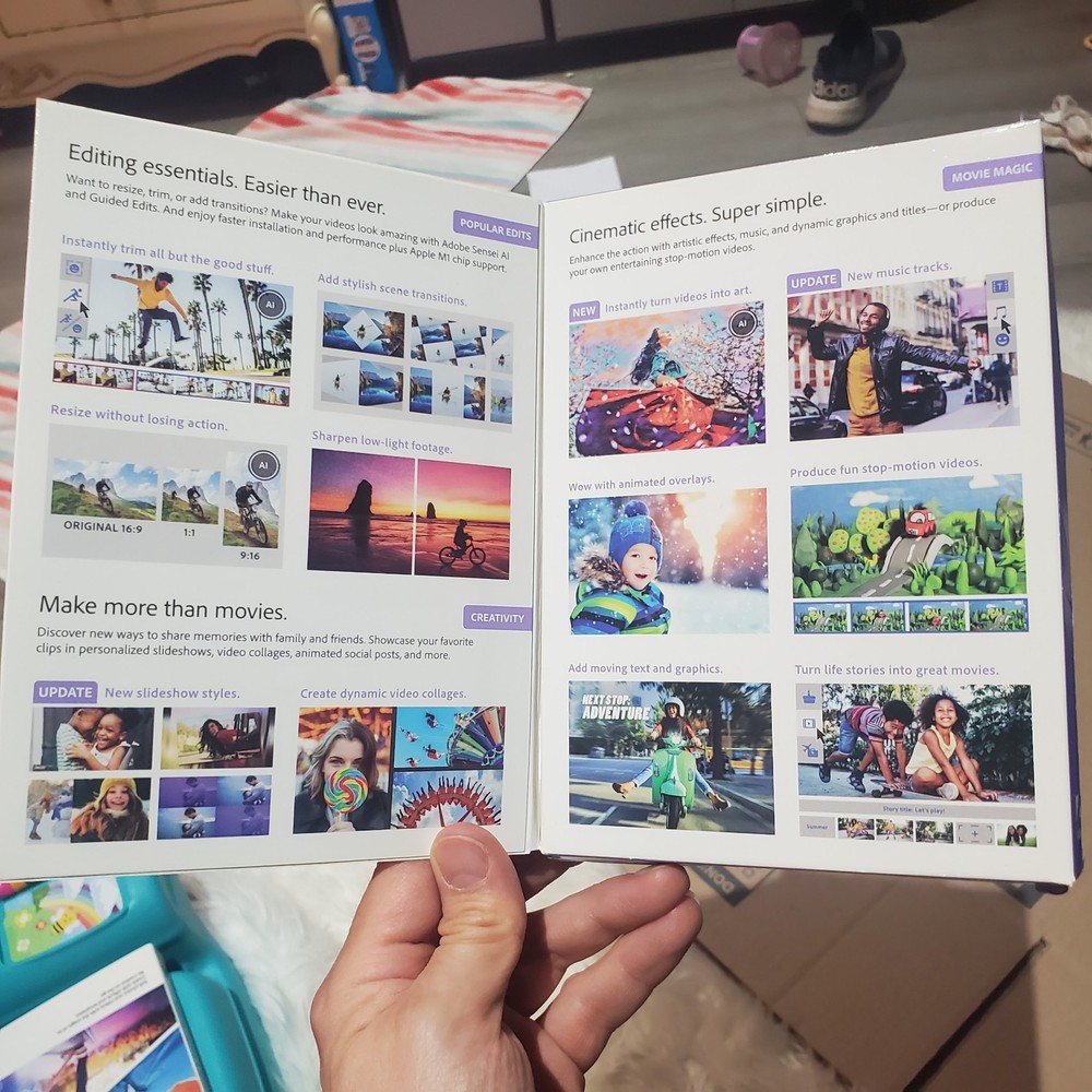 Adobe Premiere Elements 2023, PC/Mac Permanent Subscription