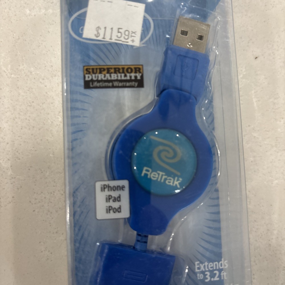 RETRAK FLAVOURS USB CABLE FOR IPOD/IPHONE AND IPAD