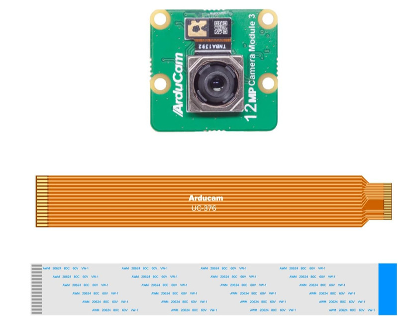 for Raspberry Pi Camera Module 3 12MP IMX708 75°(D) Autofocus