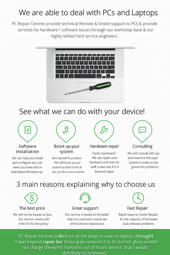 PC Repair Website | The Computer Handy Man Free Hosting
