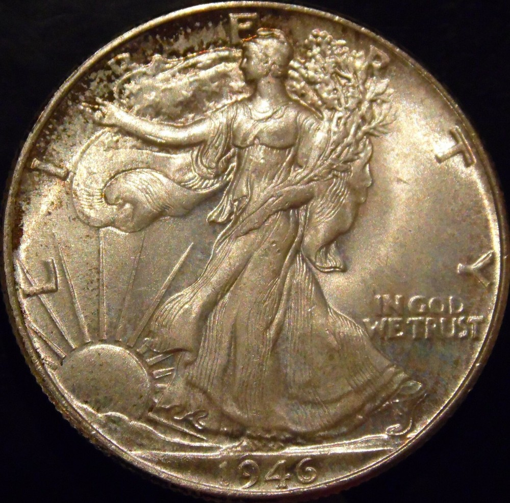 1946-P Walking Liberty Half Dollar Gem BU Uncirculated