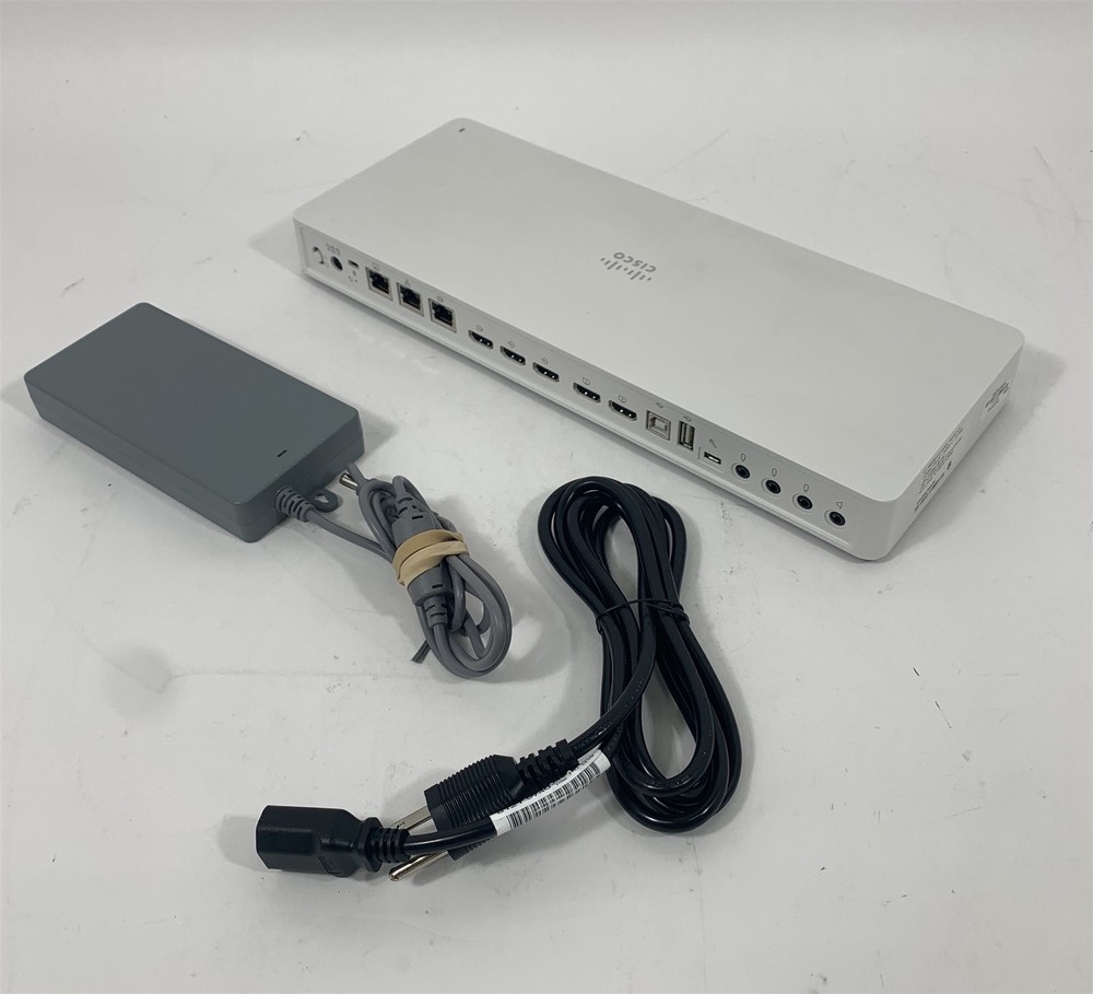 LOT OF 2 Cisco Webex Plus TTC7-25 CS-Codec-Plus w/ AC
