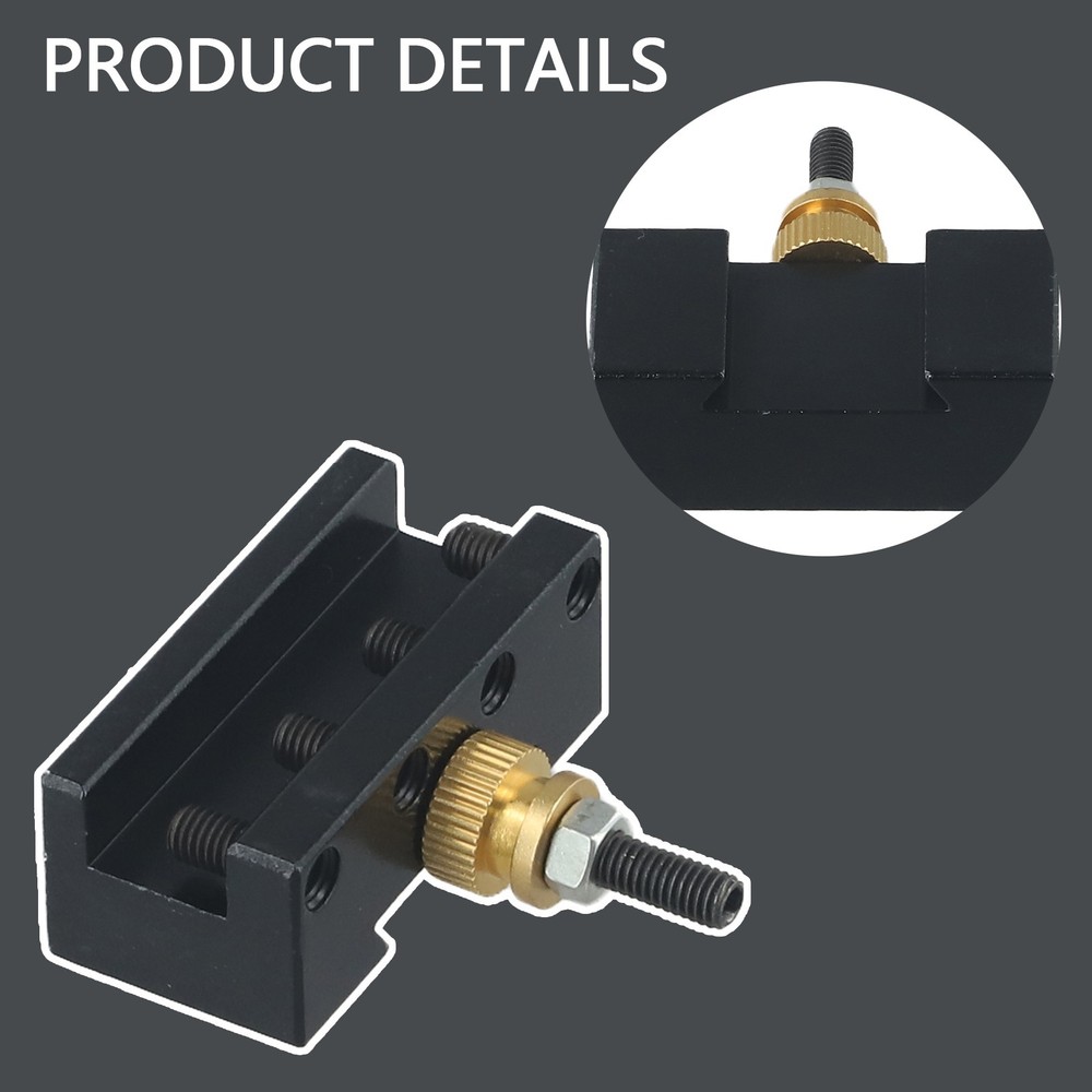 1/4- 1/2/Mini Lathe Quick Change Post Facing Milling Turning-Tool Holde