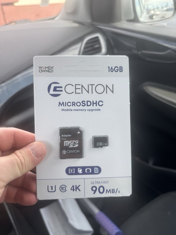 Centon MICRO SDHC Mobile Memory Upgrade 16GB Class 10 NEW
