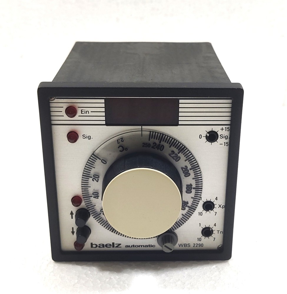 BAELZ AUTOMATIC WBS 2290 TEMPERATURE CONTROLLER 2290-A-D-2.7-230-SA