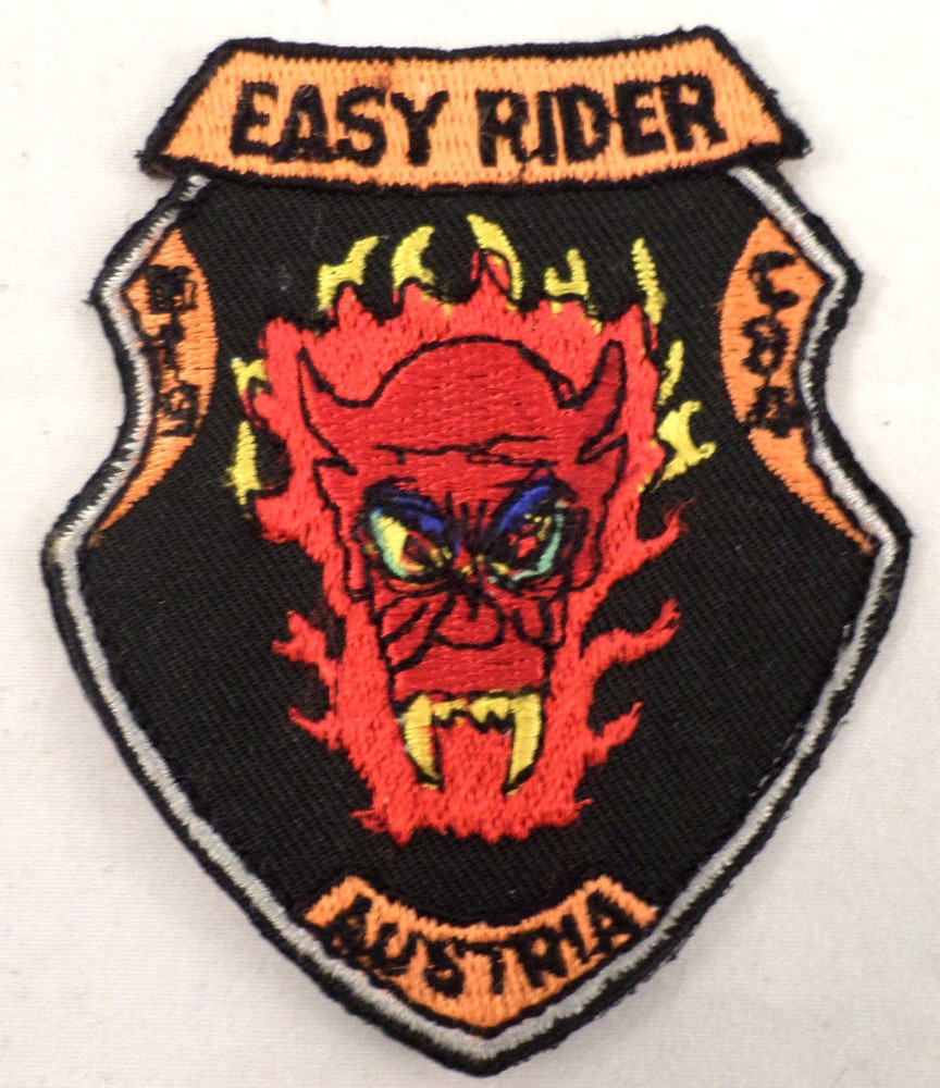 Easy Rider Devil Austria Biker Motorcycle Uniform Patch