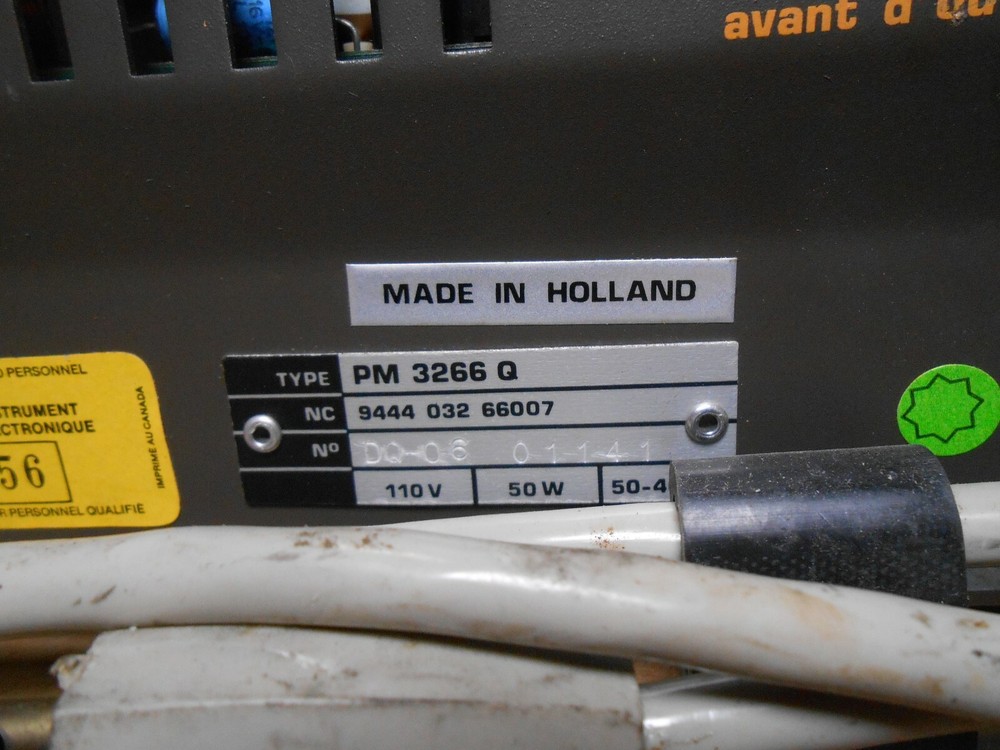 PHILIPS PM 3266 OSCILLOSCOPE