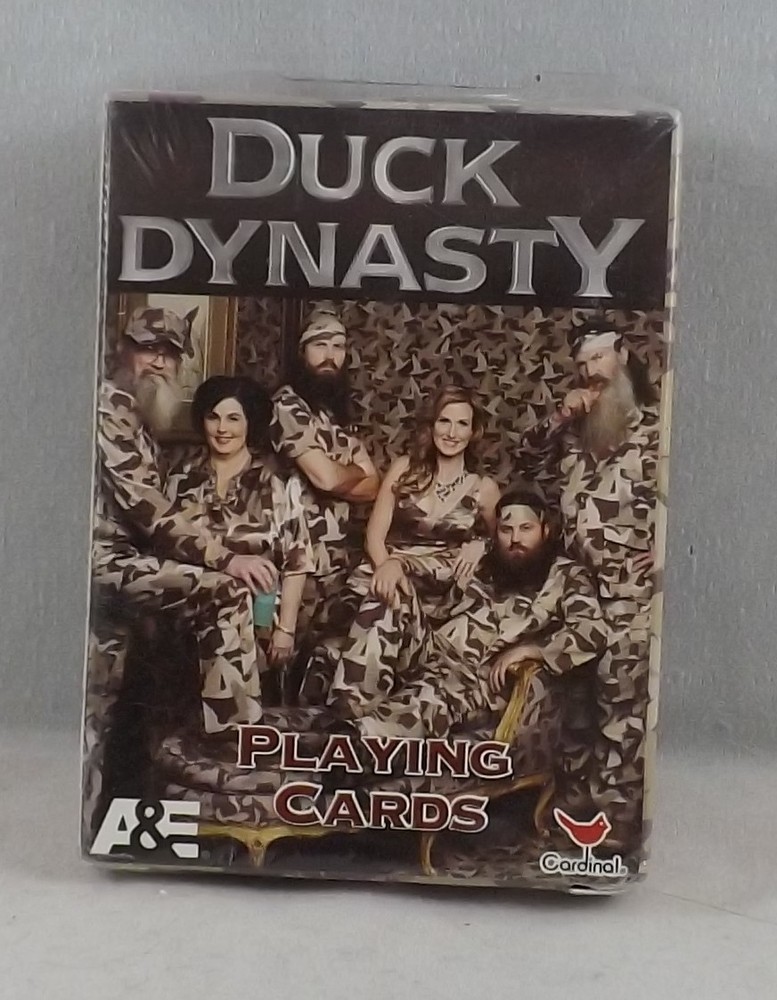 Cardinal A & E Duck Dynasty Playing Cards Deck - New