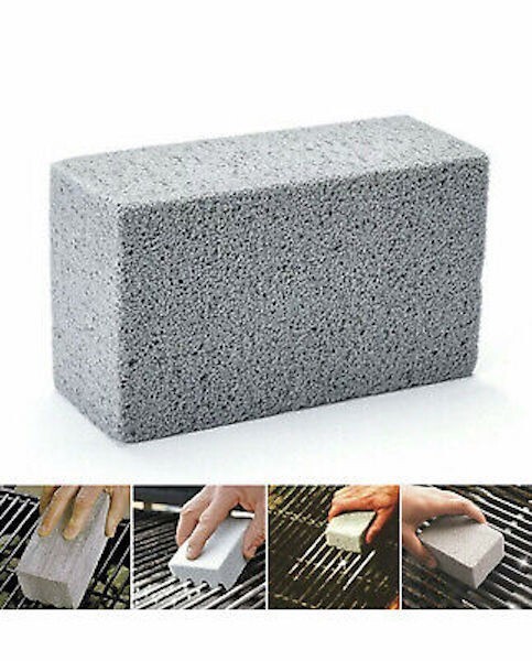 Brick Cleaning Grill Block Griddle Stone Pumice 3pack Magic BBQ Cleaner Brick-A