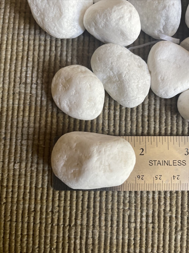 Fireplace Decorative Stone Pebbles 50 Pcs