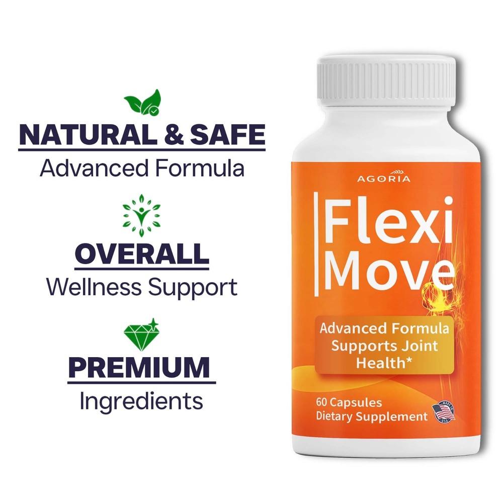 (5 Pack) Flexi Move Joint Support Advanced Formula Supplement FlexiMove Capsules