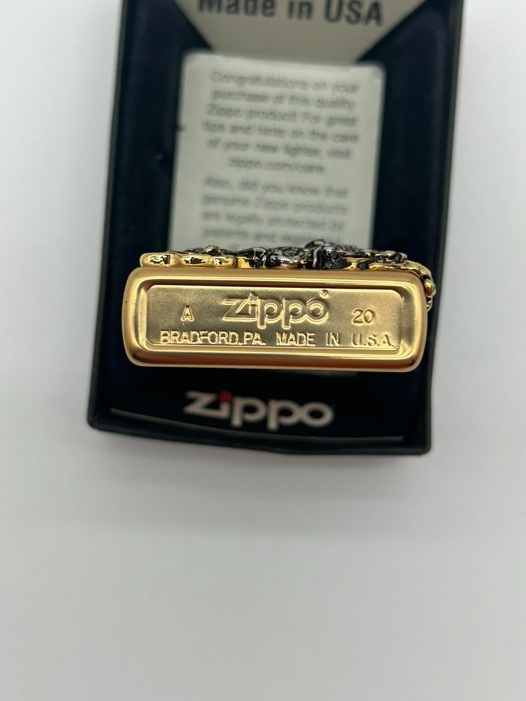 Zippo Lighter Flying Dragon Genuine Windproof - Unfired