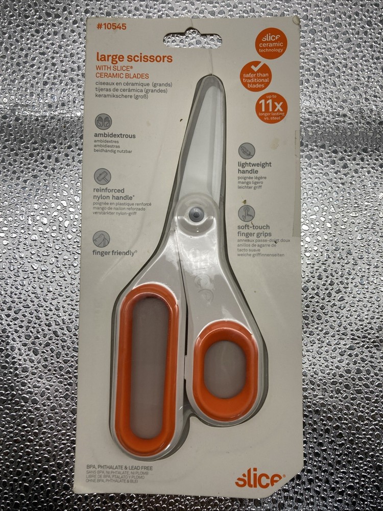 SLICE  Scissors,Multipurpose,Ambidextrous 54ZW73