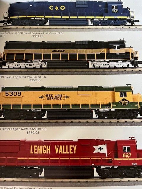 MTH ELECTRIC TRAINS - 2020 - VOLUME 1 & VOLUME 2 - 2 Train Catalogs!