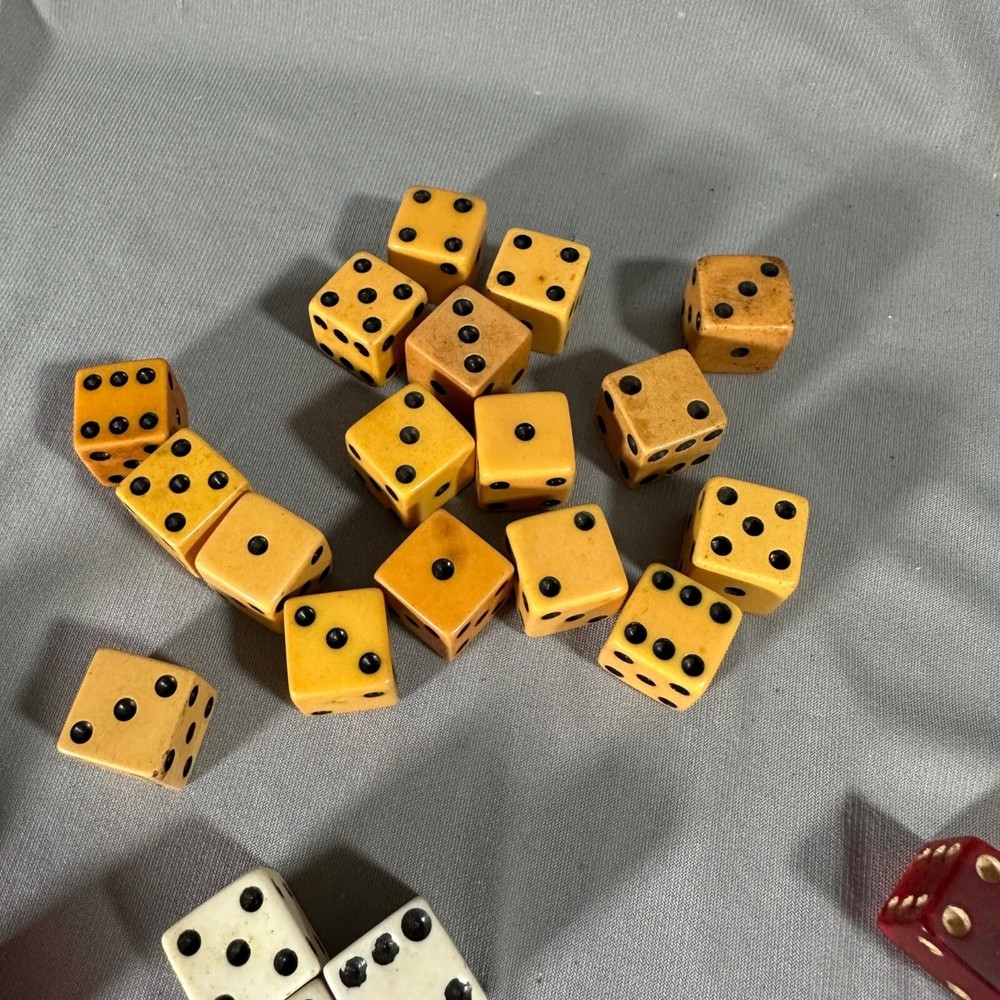 LOT 50 Vintage Dice