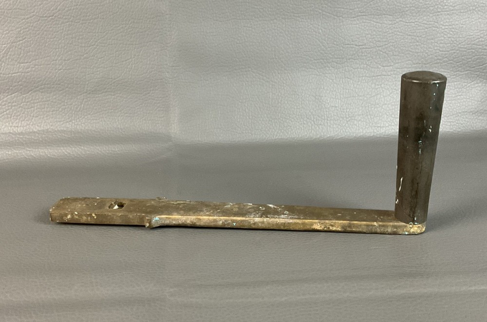 Vintage bronze winch handle 10” long