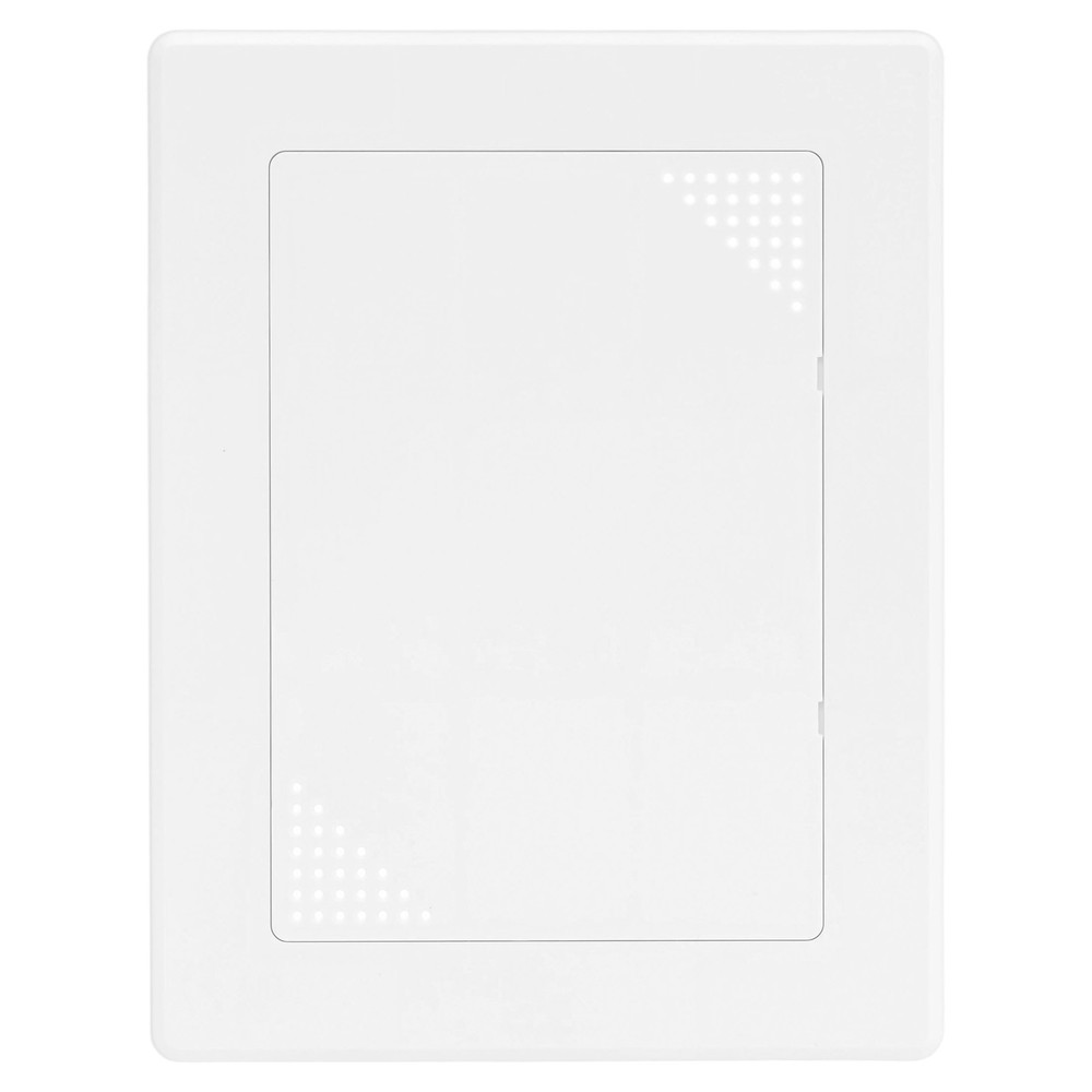 1-Pack Access Panel for Drywall, 7x5" Plastic [White, Ventilated Rectangle]