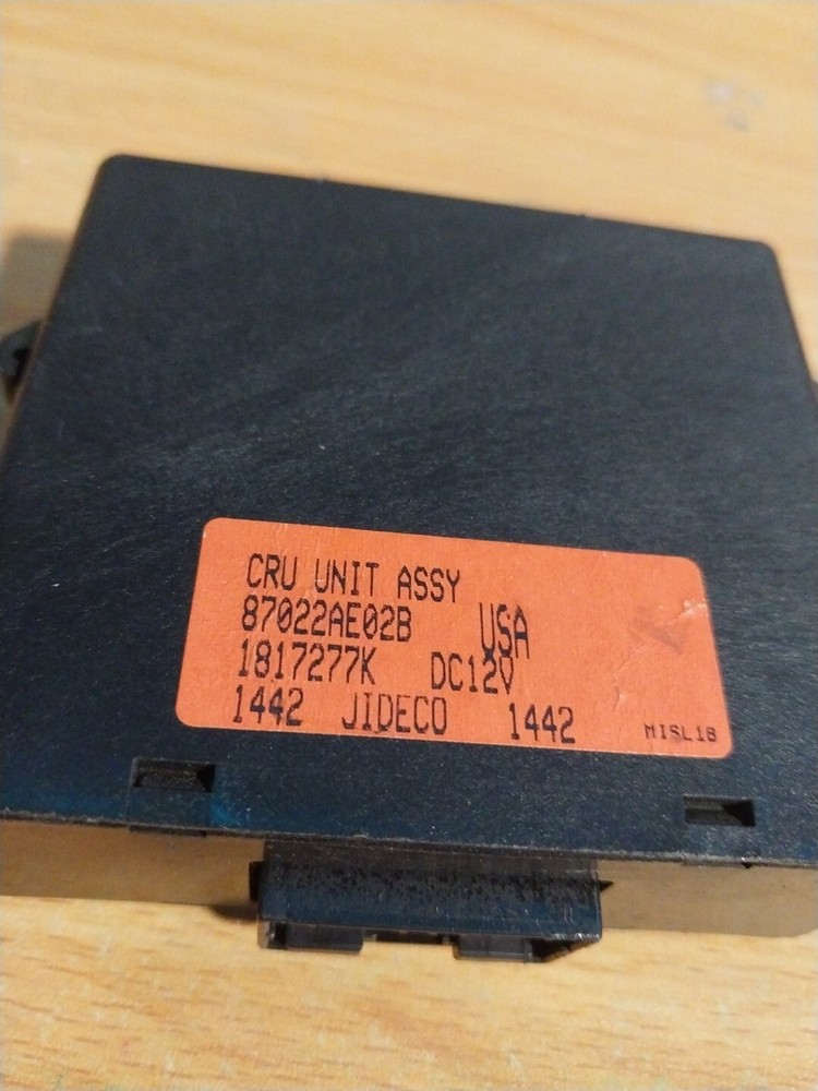01-04 Subaru Legacy Cruise Control Module 87022AE02B